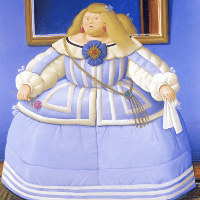 Botero, Menina de Velázquez