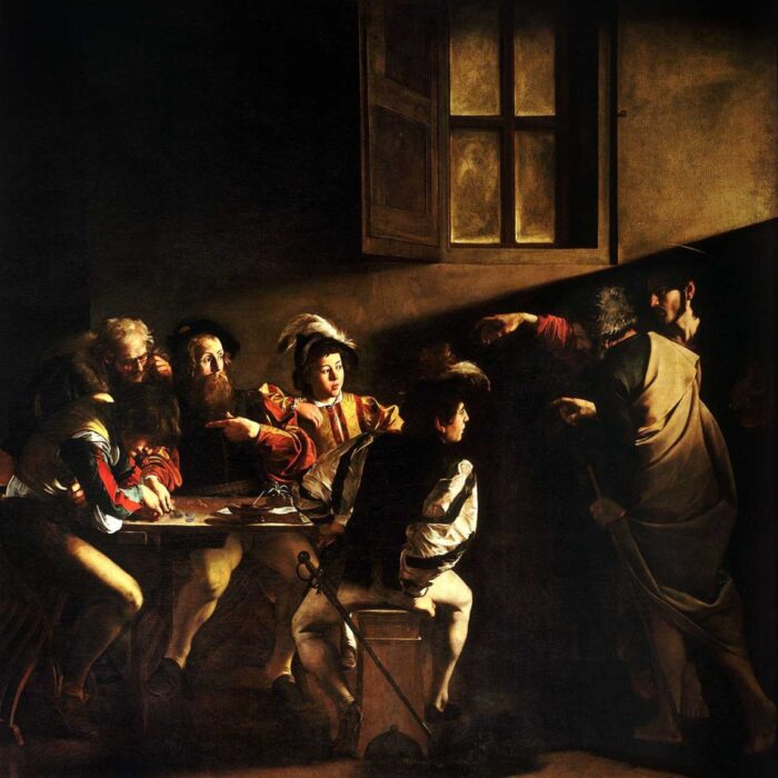 Caravaggio_Calling of St Matthew